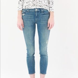 Mother Jeans The Looker crop graffiti girl (28)